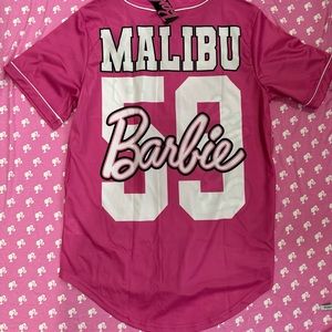Malibu Barbie pink jersey
